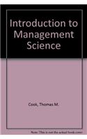 Introduction to Management Science