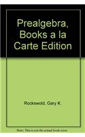 Prealgebra, Books a la Carte Edition