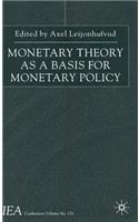 Monetary Theory as a Basis for Monetary Policy