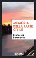 MEMORIA DELLA PARTE CIVILE