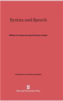 Syntax and Speech