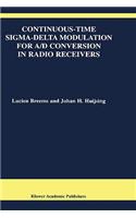 Continuous-Time Sigma-Delta Modulation for A/D Conversion in Radio Receivers