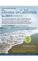 How to Do Your Own Divorce in California in 2014