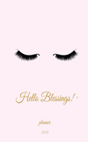 Hello Blessings! 2021 Horizontal Planner