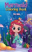 Mermaid Coloring Book for Kids