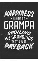 Happiness Is Being A Grampa Spoiling My Grandkids That's Just Payback