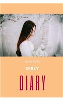 Girly Diary: Weekly Planner, July1st 2019 - 31st December 2020, 79 Pages, Hardy Matte Cover Finish.