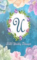 U - 2020 Weekly Planner