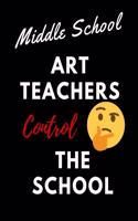 Middle School Art Teachers control the School