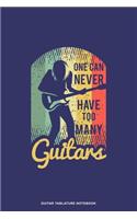 Guitar Tablature Notebook: Guitar Graphic Instrument Guitar Tablature Notebook / Journal Guitarist Gift (6 x 9 - 120 Guitar Tab Pages)