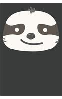 Sloth Face Journal / Notebook