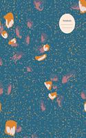 Notebook: Blue Terrazzo Design - Exercise Notebook for School, College, Work, Business Notes, Personal Journaling, Planning, Hand Lettering... Perfect Gift / 