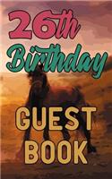 26th Birthday Guest Book