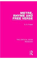 Metre, Rhyme and Free Verse