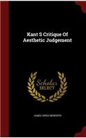 Kant S Critique Of Aesthetic Judgement