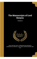 The Manuscripts of Lord Kenyon; Volume 3