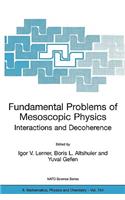 Fundamental Problems of Mesoscopic Physics