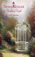 Thomas Kinkade Painter of Light 2018 Mini Wall Calendar
