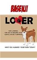 Basenji Lover Dog Journal