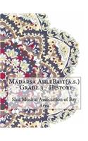 Madarsa AhleBait(a.s.) - Grade 3 - History