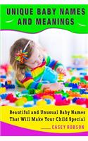 Unique Baby Names and Meanings