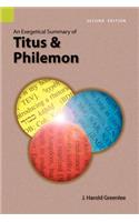 Exegetical Summary of Titus and Philemon, 2nd Edition