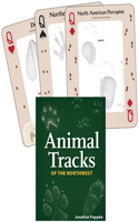 Animal Tracks of the Northwest Playing Cards