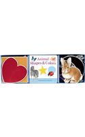 Animal Shapes & Colors Book & Learning Play Set