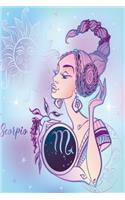 Zodiac Sign Scorpio Notebook