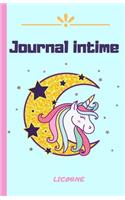Journal Intime Licorne