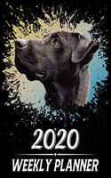 2020 Weekly Planner: Weekly & Monthly 2020 Planner Jan 1 2020 to Dec 31 2020 With Calendar Views, 1 Year Planner + Important Holiday Dates, Great Dane Dog Cover