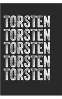 Name TORSTEN Journal Customized Gift For TORSTEN A beautiful personalized