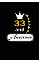 33 and Awesome