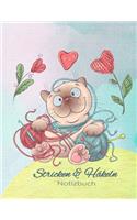 Stricken und Häkeln Notizbuch