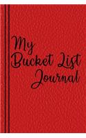 My Bucket List Journal