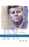 JFK Composition Journal 6x9: 120 Pages (60 Spreads) College Ruled, with Dotted Rule + Margin / Notebook for Students, Artists, Engineers, Scientists, Writers, Patriots, Historia