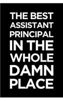 Assistant Principal Notebook: Blank Lined Journal: The Best Assistant Principal in the Whole Damn Place