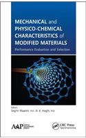 Mechanical and Physico-Chemical Characteristics of Modified Materials