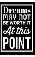 Dreams May Not Be Worth It at This Point