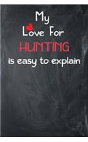 My Love for Hunting Is Easy to Explain