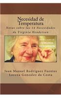 Necesidad de Temperatura