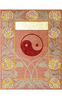 Monogram Taoism Sketchbook: Blank Art Pad Notebook Journal(49 Monogram Nouveauthree 150 Sketch)