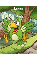 Loros libro para colorear 1: (1 Loros)