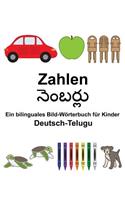 Deutsch-Telugu Zahlen Ein bilinguales Bild-Wörterbuch für Kinder