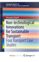 Non-technological Innovations for Sustainable Transport