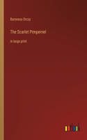 Scarlet Pimpernel: in large print