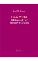 Franz Werfel: Bibliography of German Editions