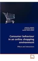 Consumer behaviour in an online shopping environment