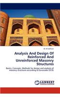 Analysis and Design of Reinforced and Unreinforced Masonry Structures