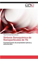 Síntesis Sonoquímica de Nanopartículas de Yb